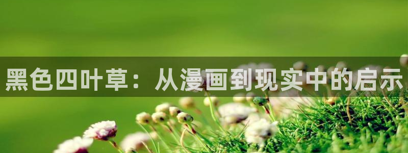 喵趣漫画在线看：黑色四叶草：从漫画到现实中的启示